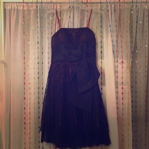 Black and gold Cocktail dress